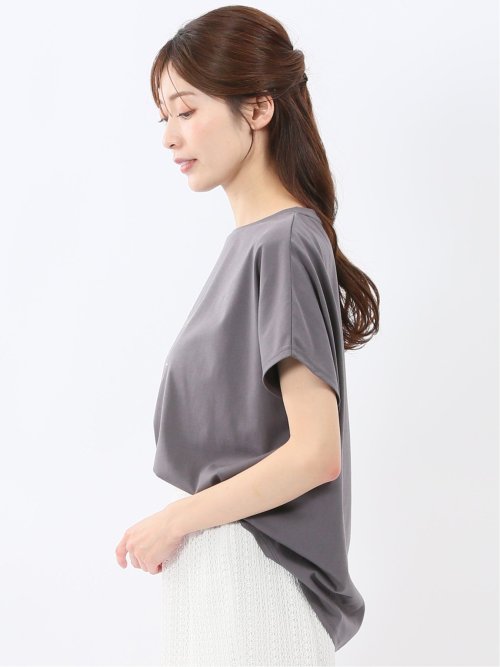 接触冷感 UV 吸水速乾 ロゴTシャツ