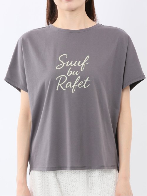 接触冷感 UV 吸水速乾 ロゴTシャツ
