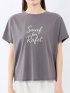 接触冷感 UV 吸水速乾 ロゴTシャツ