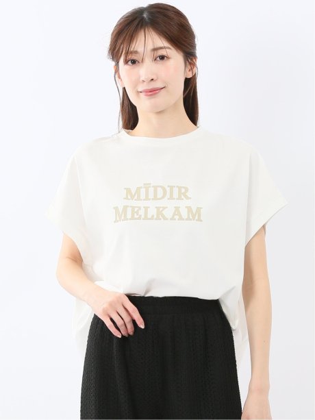 接触冷感 UV 吸水速乾 ロゴTシャツ