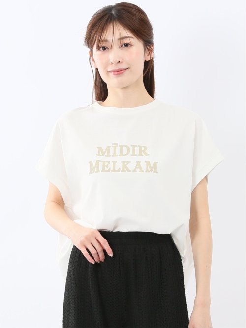 接触冷感 UV 吸水速乾 ロゴTシャツ