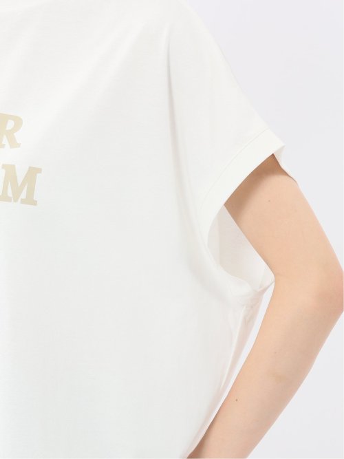 接触冷感 UV 吸水速乾 ロゴTシャツ