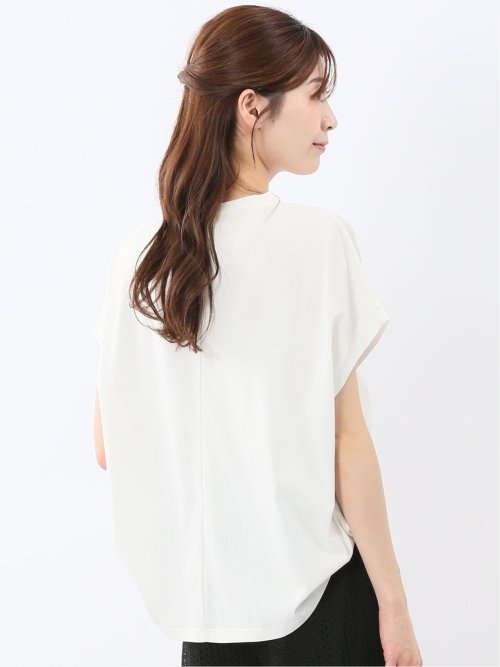 接触冷感 UV 吸水速乾 ロゴTシャツ