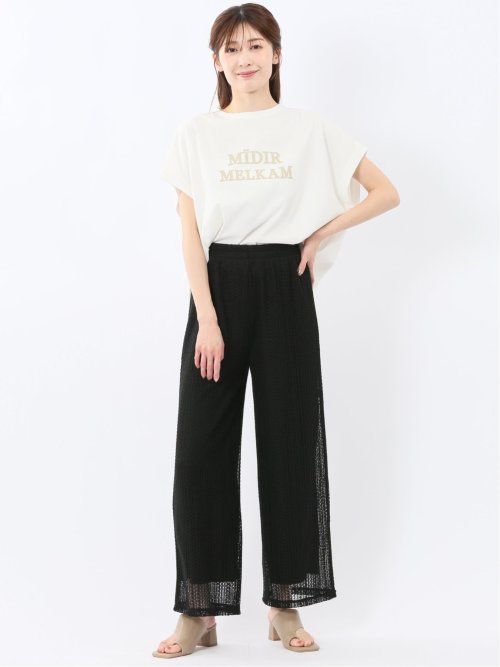 接触冷感 UV 吸水速乾 ロゴTシャツ