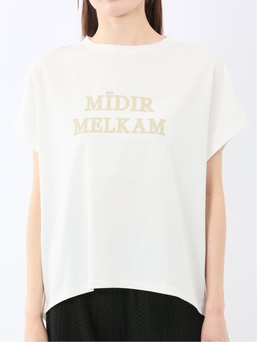 接触冷感 UV 吸水速乾 ロゴTシャツ