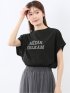 接触冷感 UV 吸水速乾 ロゴTシャツ