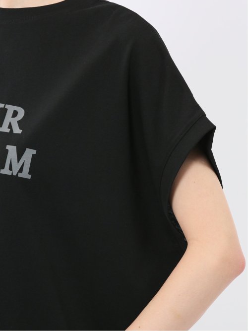 接触冷感 UV 吸水速乾 ロゴTシャツ
