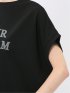接触冷感 UV 吸水速乾 ロゴTシャツ