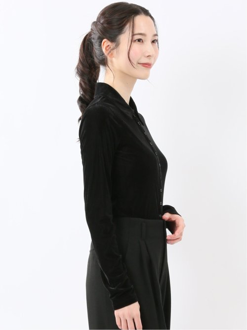 イノウェーブ/INNOWAVE シアーベロア 長袖シャツ