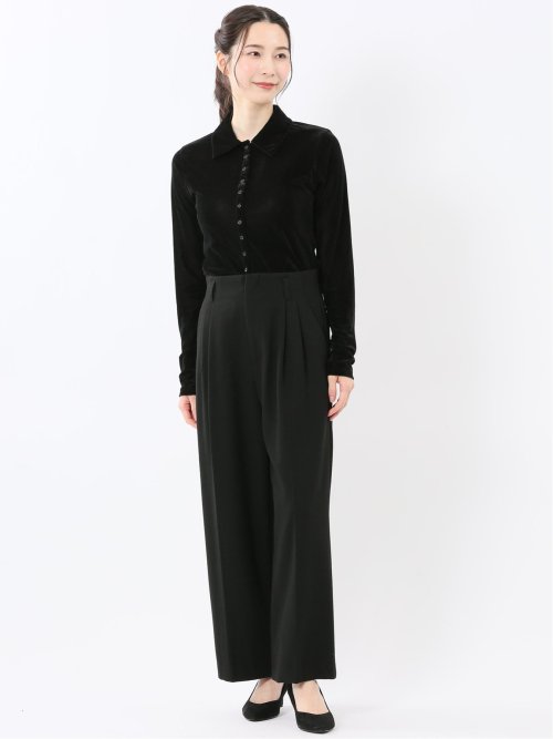 イノウェーブ/INNOWAVE シアーベロア 長袖シャツ