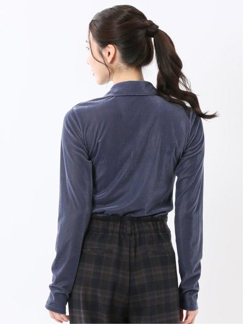 イノウェーブ/INNOWAVE シアーベロア 長袖シャツ