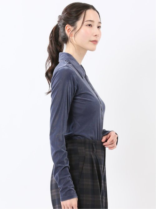 イノウェーブ/INNOWAVE シアーベロア 長袖シャツ