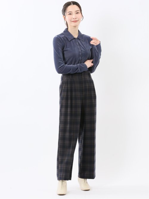 イノウェーブ/INNOWAVE シアーベロア 長袖シャツ