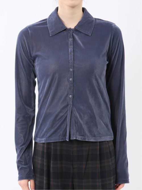 イノウェーブ/INNOWAVE シアーベロア 長袖シャツ