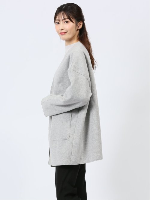 両面起毛 コーディガン