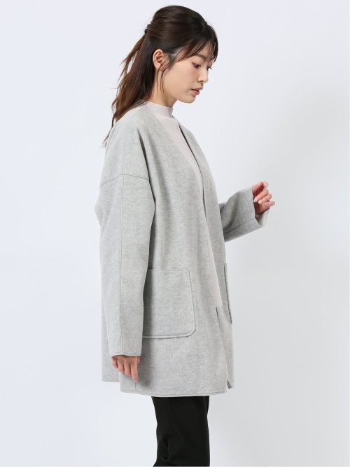 両面起毛 コーディガン