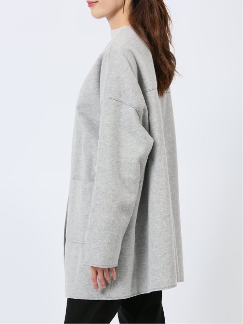 両面起毛 コーディガン