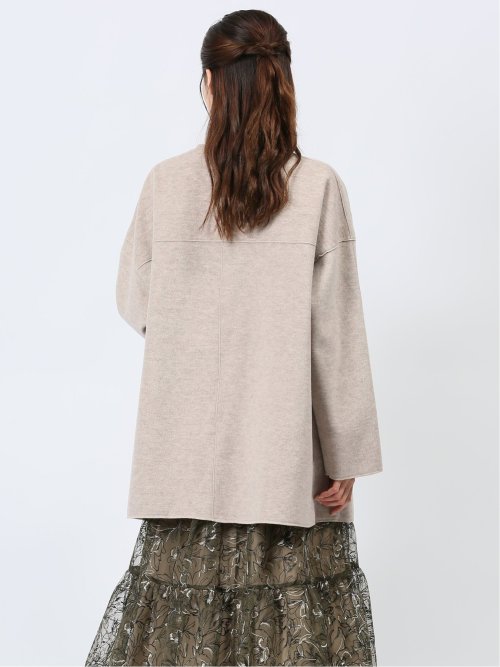 両面起毛 コーディガン