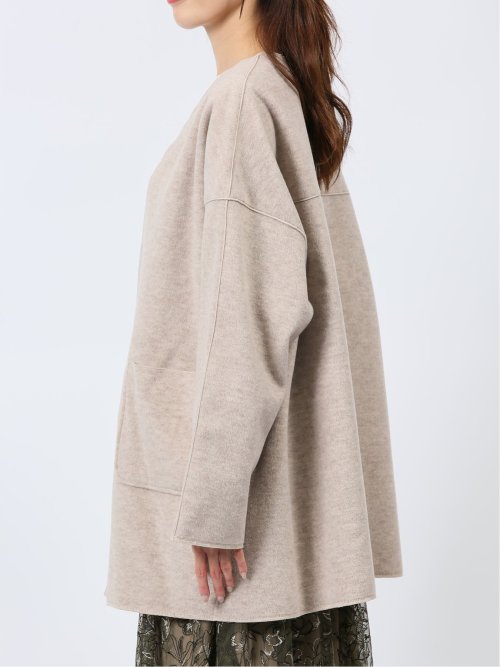 両面起毛 コーディガン