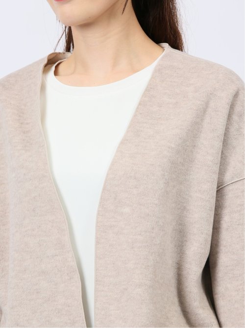 両面起毛 コーディガン