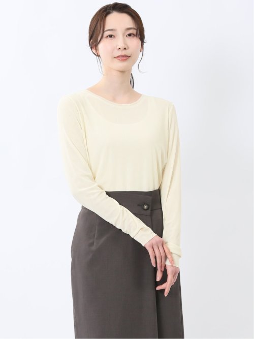 イノウェーブ/INNOWAVE マイクロチュール 長袖Tシャツ