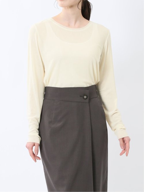 イノウェーブ/INNOWAVE マイクロチュール 長袖Tシャツ