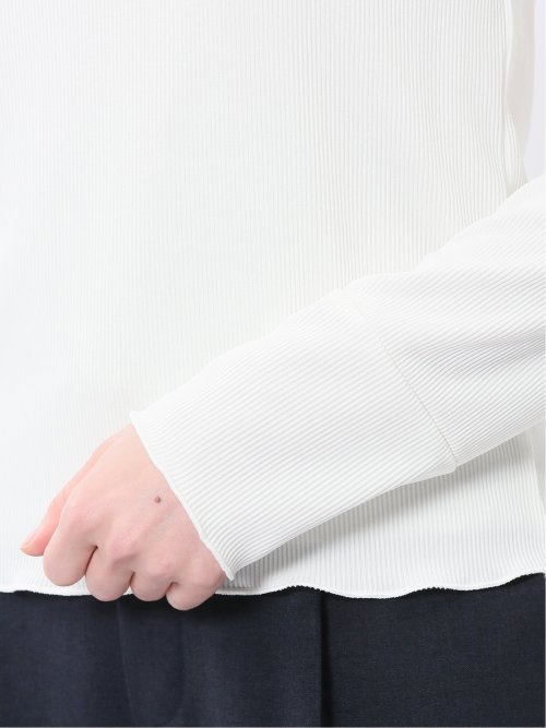 ストレッチテレコ 長袖プルオーバー