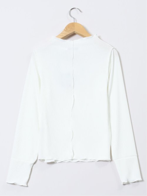 ストレッチテレコ 長袖プルオーバー