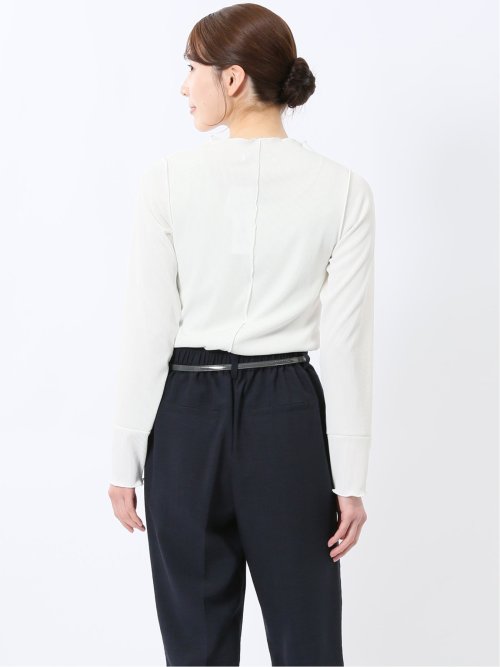 ストレッチテレコ 長袖プルオーバー