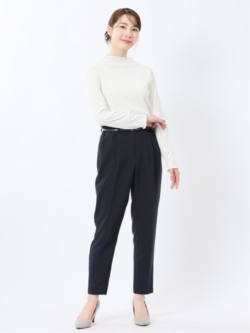 ストレッチテレコ 長袖プルオーバー