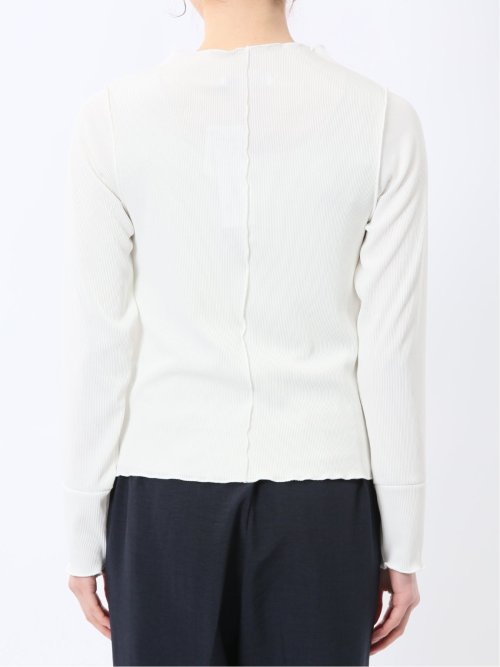 ストレッチテレコ 長袖プルオーバー