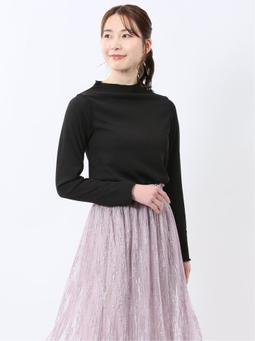 ストレッチテレコ 長袖プルオーバー