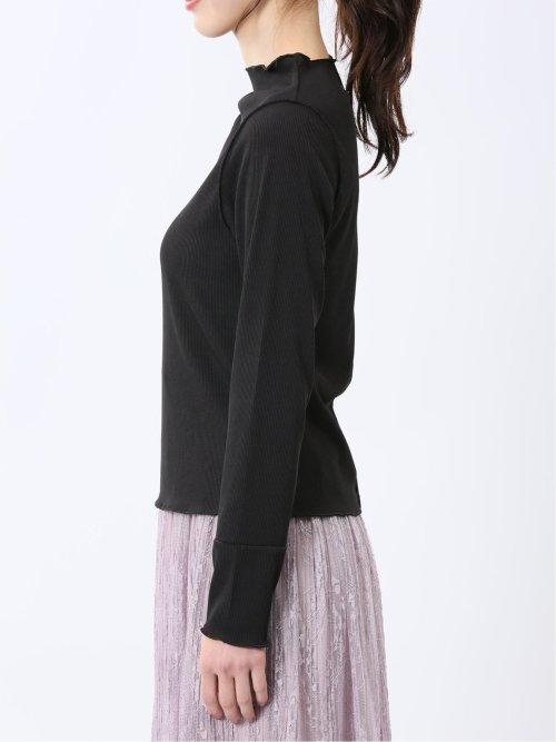 ストレッチテレコ 長袖プルオーバー