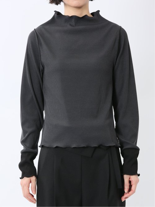 ストレッチテレコ 長袖プルオーバー