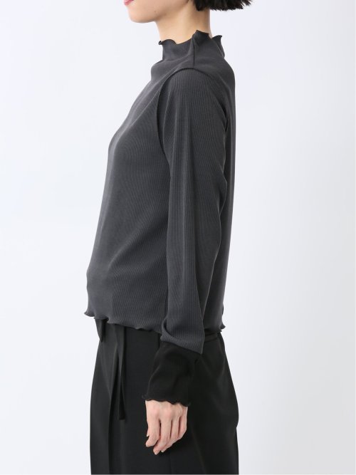 ストレッチテレコ 長袖プルオーバー