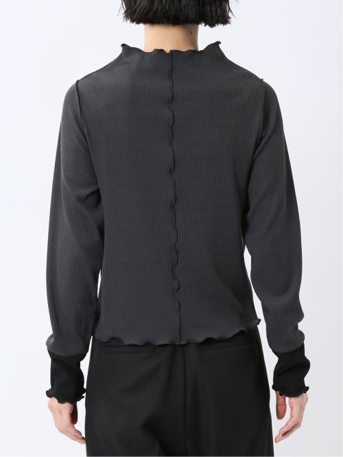 ストレッチテレコ 長袖プルオーバー