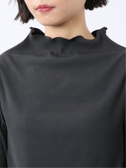 ストレッチテレコ 長袖プルオーバー