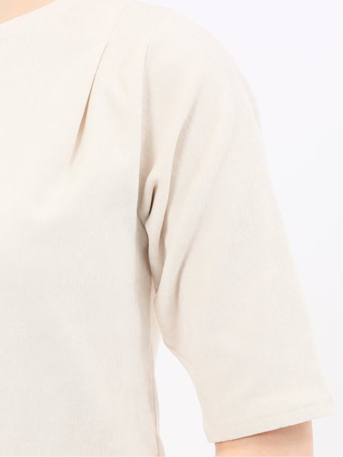 クラッシュベロア 半袖プルオーバー