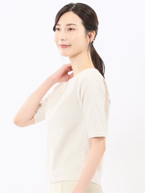 クラッシュベロア 半袖プルオーバー