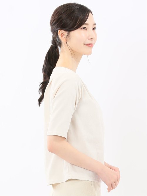 クラッシュベロア 半袖プルオーバー