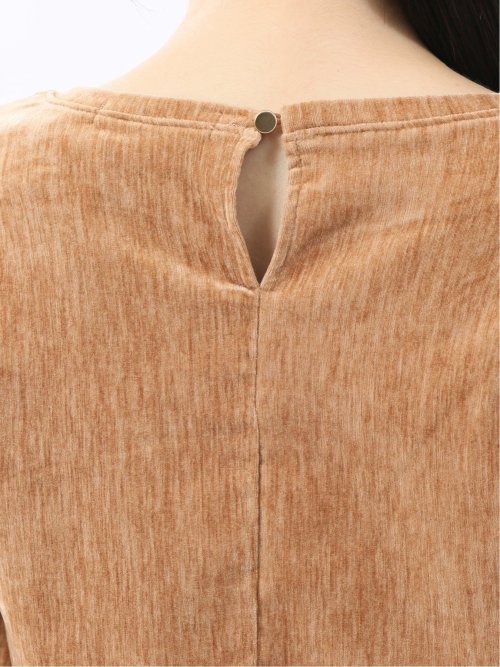 クラッシュベロア 半袖プルオーバー