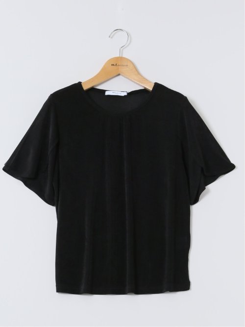 グロッシーツイル チューリップスリーブ プルオーバー