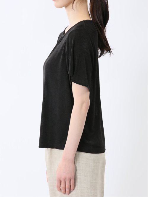 グロッシーツイル チューリップスリーブ プルオーバー