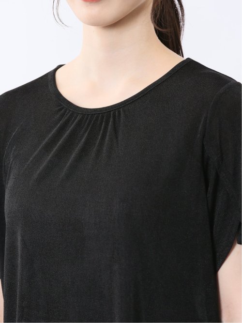 グロッシーツイル チューリップスリーブ プルオーバー