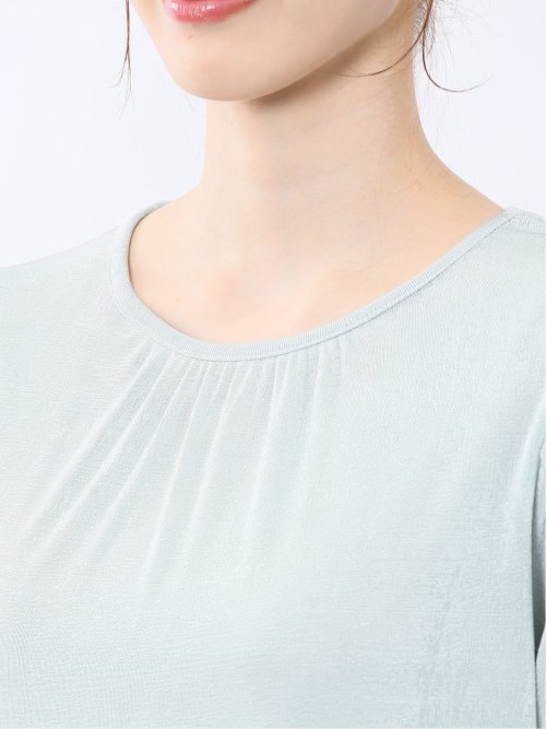 グロッシーツイル チューリップスリーブ プルオーバー