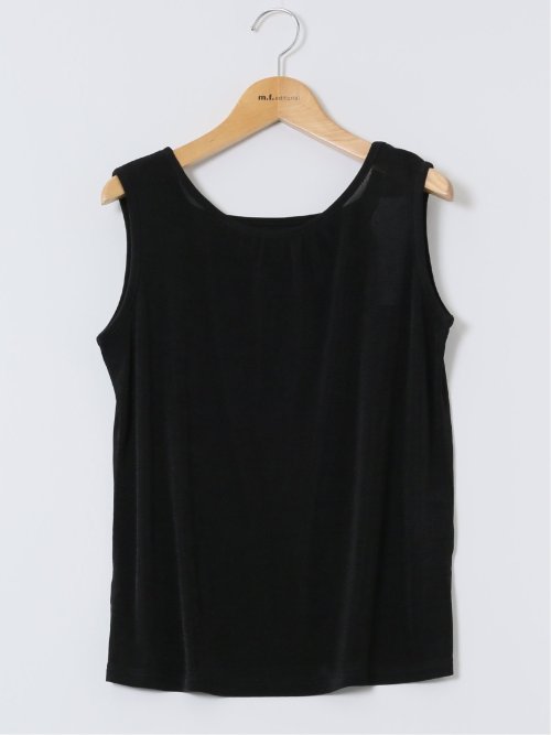前後2WAY グロッシーツイル タンクトップ