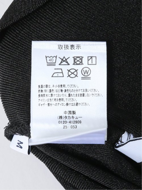 前後2WAY グロッシーツイル タンクトップ