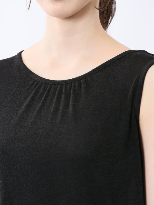 前後2WAY グロッシーツイル タンクトップ