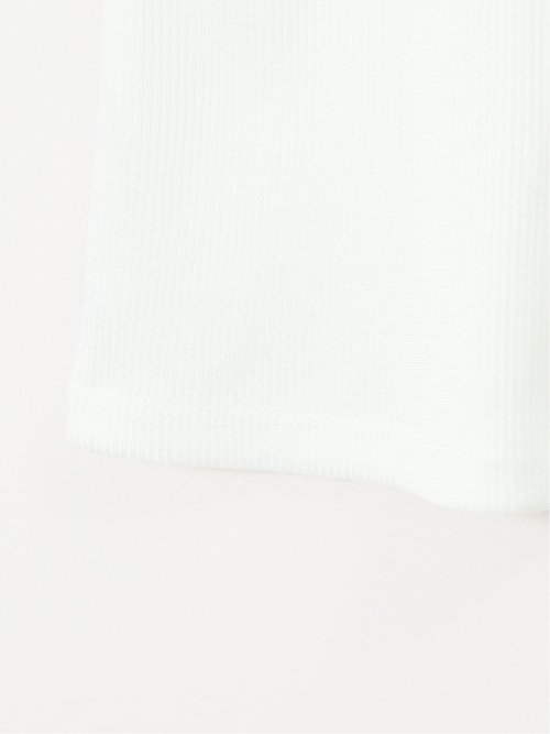 接触冷感 吸水速乾 ブライトリブ タンクトップ