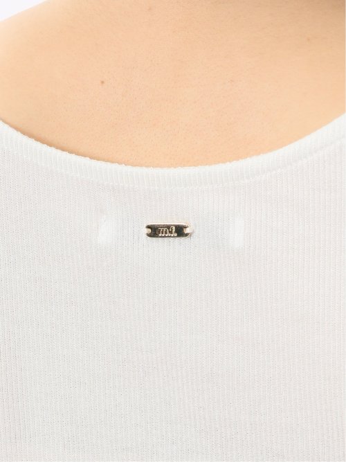 接触冷感 吸水速乾 ブライトリブ タンクトップ